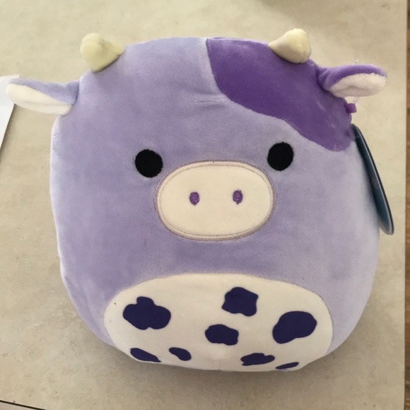 squishmallow purple cow
